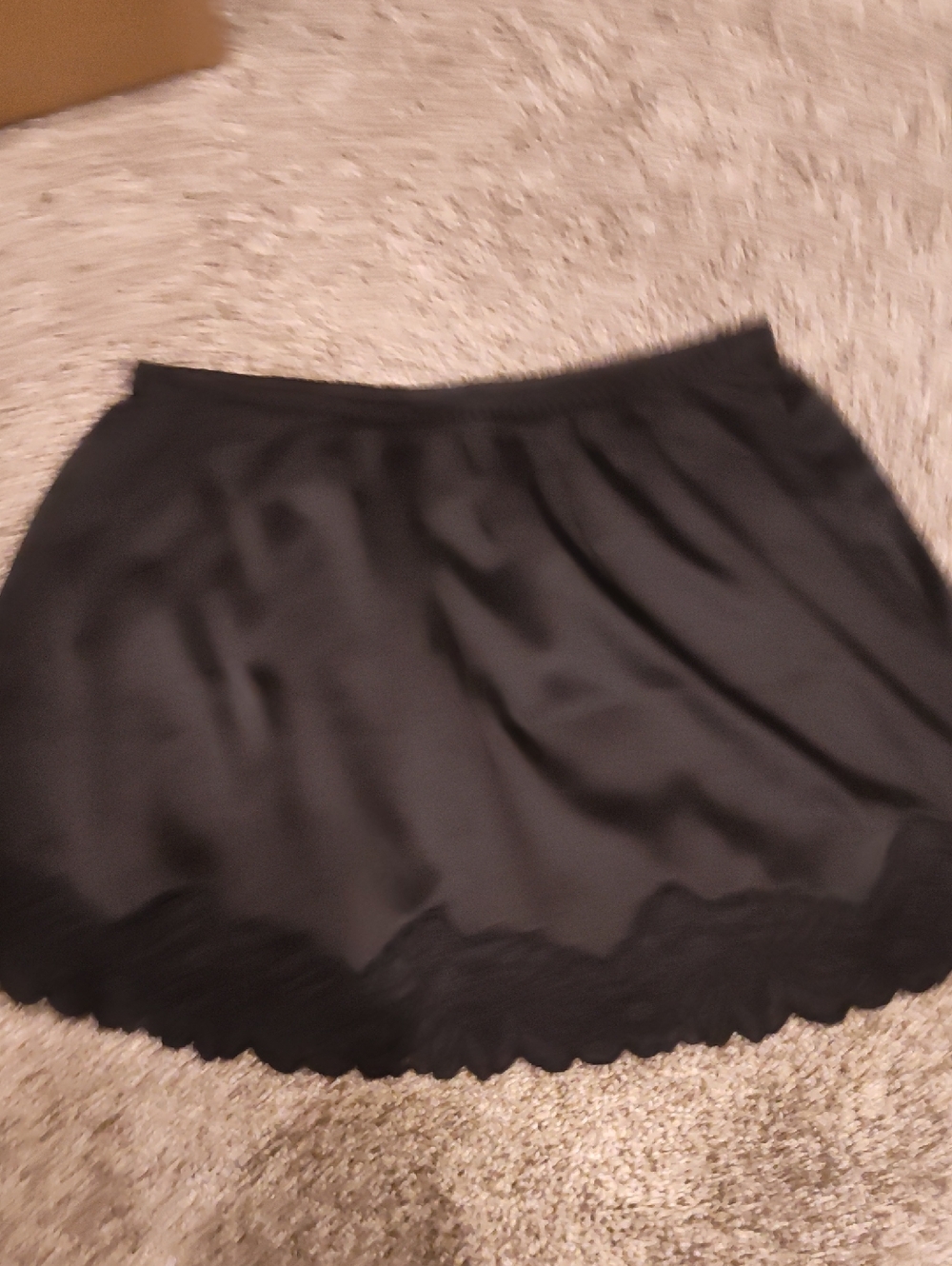 Must Bundle Black Lace-Hem Women's Skirt
